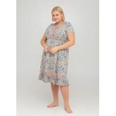 Комбінована сукня Wild Love S,M,L,XL в квітковий принт 82857 Комбінована сукня Wild Love S,M,L,XL в квітковий принт 82857